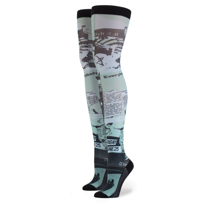 Zakolanówki Stance x Rihanna thigh high Most Wanted mint
