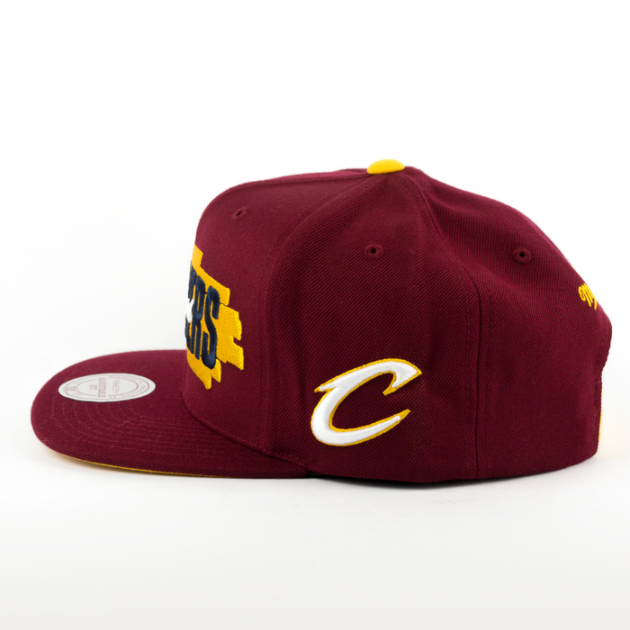 Czapka Mitchell and Ness snapback Winning Streak Cleveland Cavaliers burgundy 