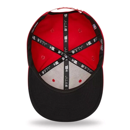 New Era snapback 9FIFTY Script Logo NBA Chicago Bulls red