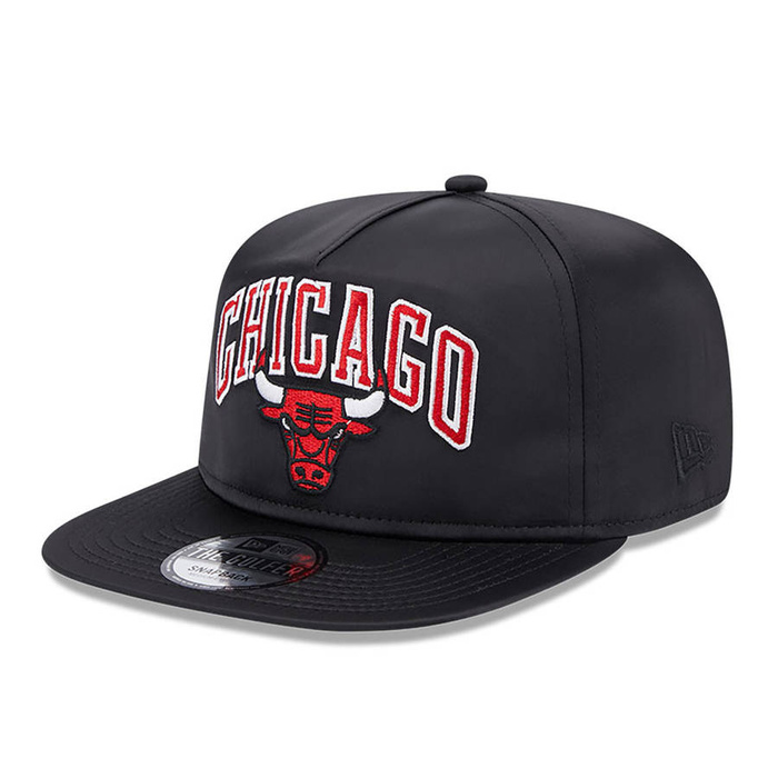 New Era Snapback NBA Patch Retro Golfer Chicago Bulls black