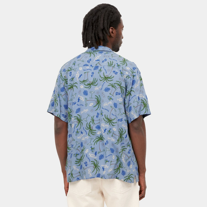 Carhartt WIP Koszula męska shirt Mirage frosted blue
