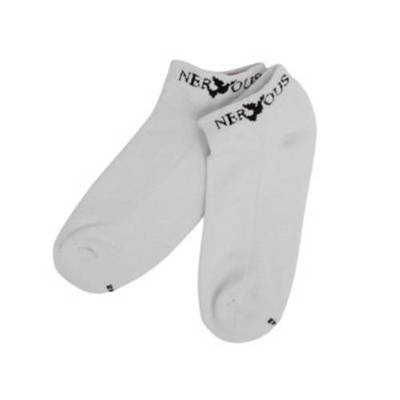 Nervous socks Ankle white