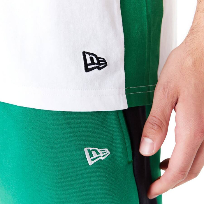 New Era NBA Colour Block Boston Celtics Tank Top white