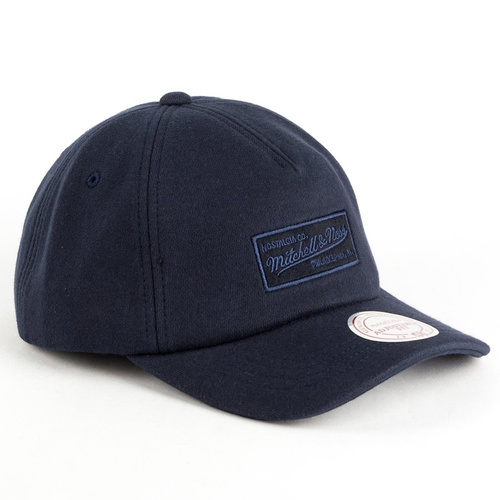 Mitchell and Ness dad cap Throwback Snapback M&N Logo navy