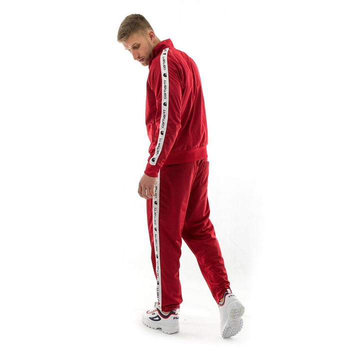 Spodnie dresowe Carhartt WIP Goodwin Track Pants cardinal / white