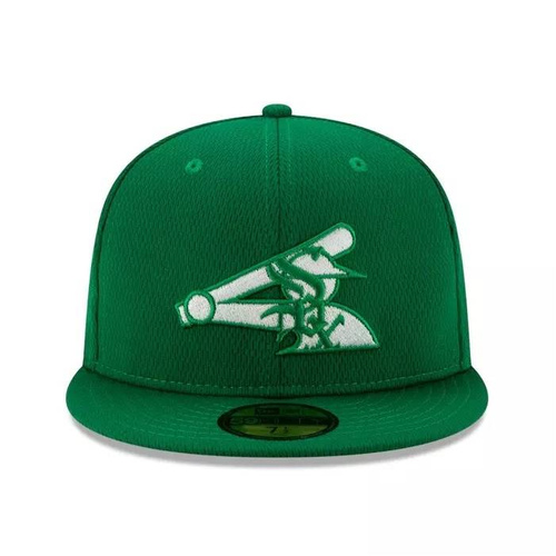 New Era fitted cap 59FIFTY 2021 SSt. Patrick's Day MLB Chicago White Sox kelly green