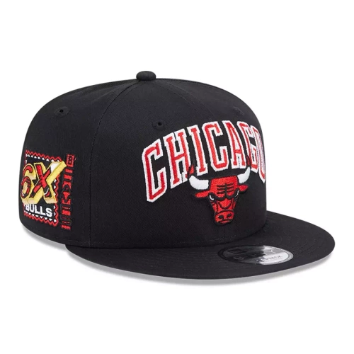 New Era snapback 9FIFTY NBA Patch Chicago Bulls black
