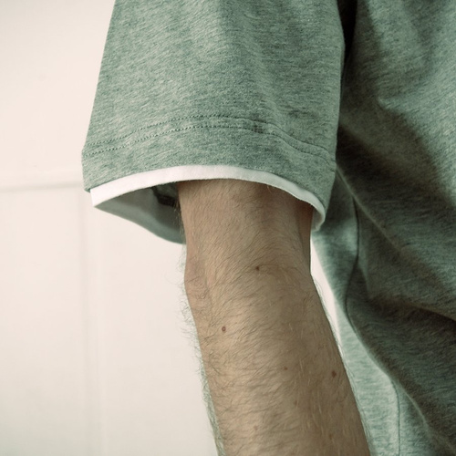 Koszulka MLimited t-shirt Leather Patch Grey