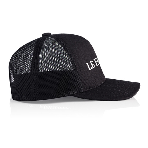 Le Fantome snapback trucker White Label black