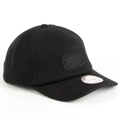 Mitchell and Ness dad cap Throwback Snapback M&N Logo black
