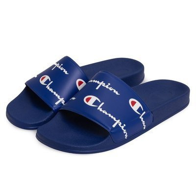 Champion Klapki damskie Slide PD All Over Print navy (S21421-BS036)