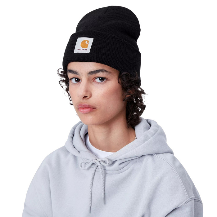 Carhartt WIP czapka zimowa Acryllic Short Watch Hat black 
