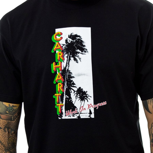 Koszulka męska Carhartt WIP t-shirt Montego black