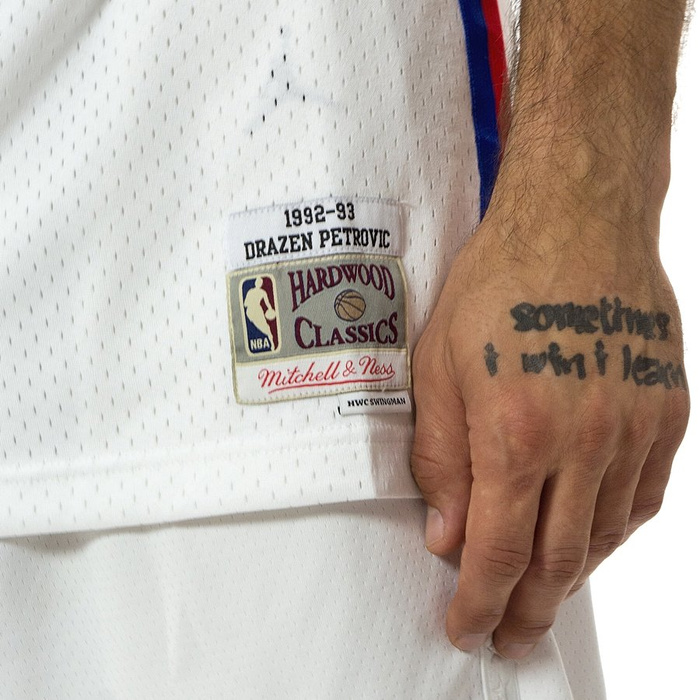 Mitchell and Ness swingman jersey New Jersey Nets Drażen Petrović 1992-93 white