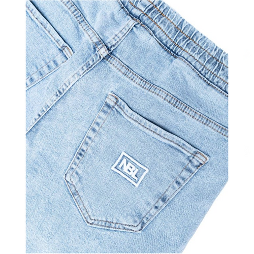NewBadLine krótkie spodnie męskie Jeans Icon Light 3735 blue 