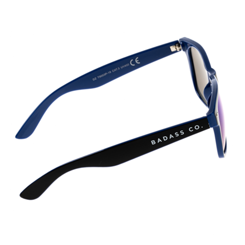 Okulary przeciwsłoneczne NewBadLine sunglasses Classic Inside black / blue flash / blue mirror