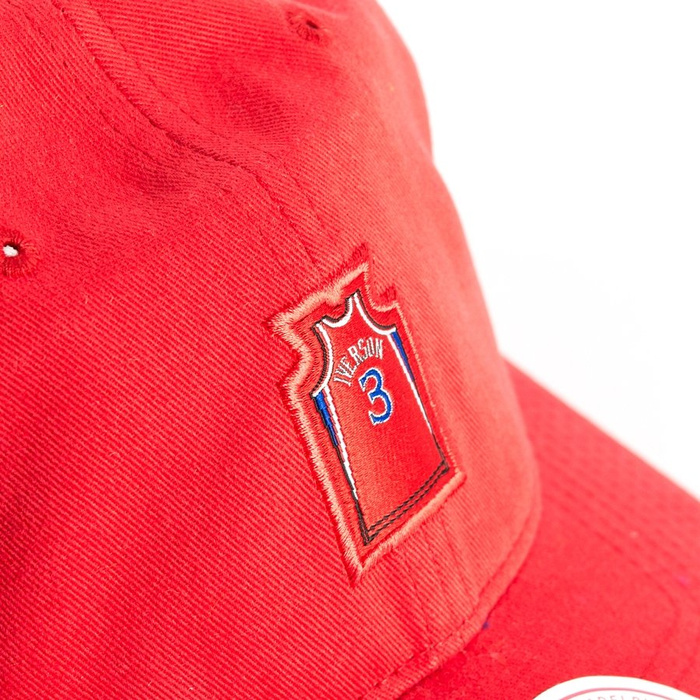 Mitchell and Ness strapback Small Jersey Philadelphia 76ers Allen Iverson red