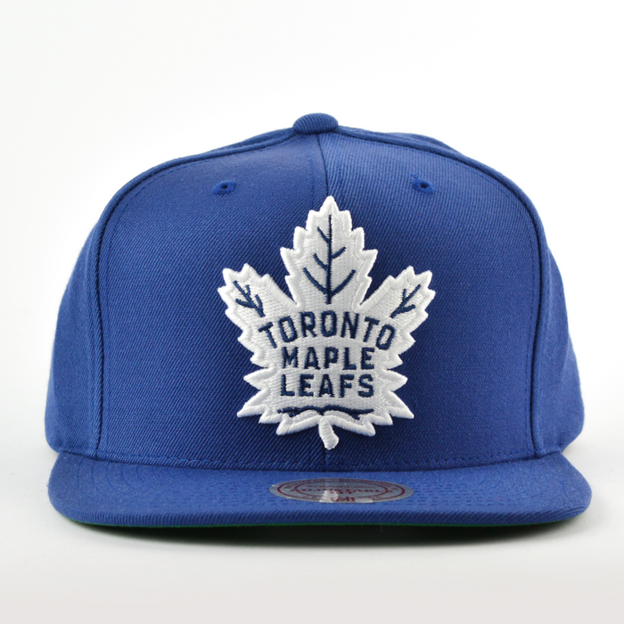 Mitchell and Ness snapback Solid Team Colour SB Toronto Maple Leafs navy