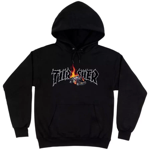 Thrasher bluza męska z kapturem Cop Car black