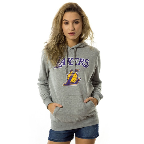 Bluza damska New Era hoody NBA Top 6 Los Angeles Lakers grey heather