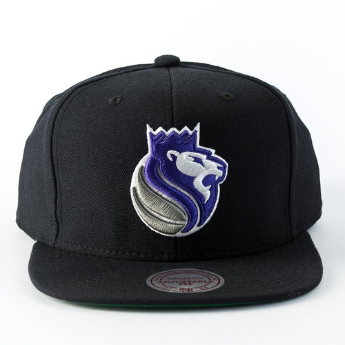 Czapka Mitchell and Ness snapback Wool Solid Sacramento Kings black