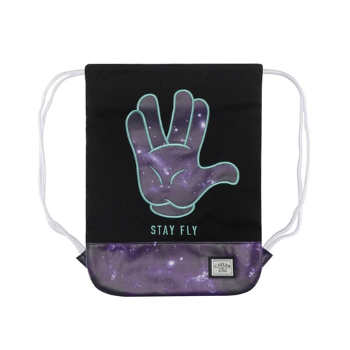 Worek Cayler and Sons gymbag WL Stay Fly purple / black