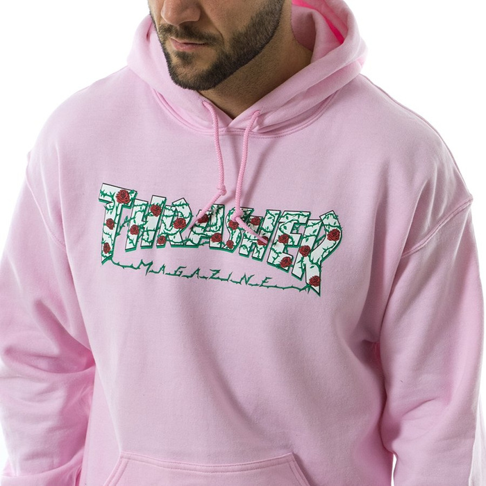 Bluza męska Thrasher hoody Roses pink