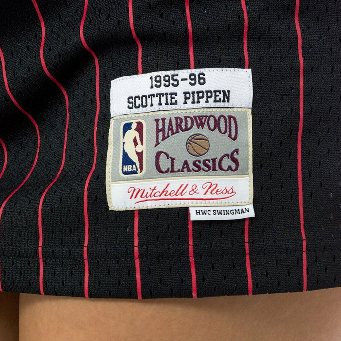Mitchell and Ness swingman jersey Chicago Bulls Scottie Pippen black / red