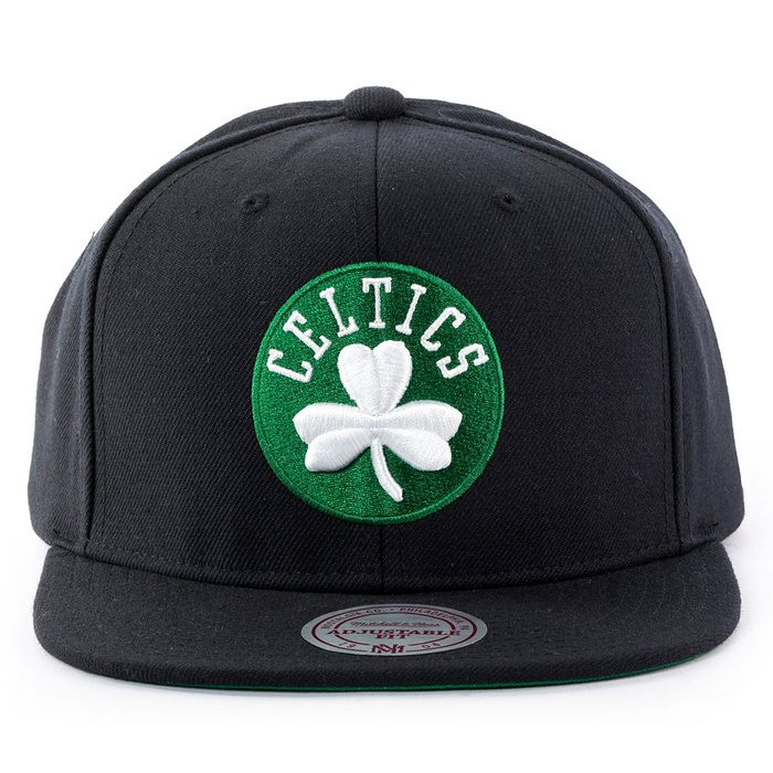 Mitchell and Ness snapback Wool Solid Boston Celtics black