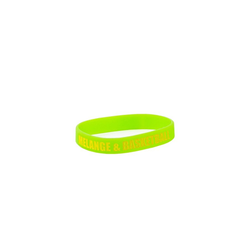 Opaska na rękę MAT Wear Melange&Basketball green / yellow
