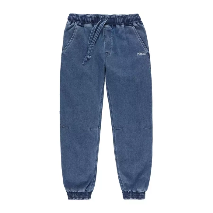 Prosto Klasyk spodnie męskie jeans jogger Pazy blue