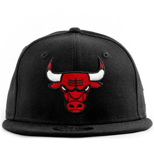 Czapka z daszkiem New Era snapback 9FIFTY Chicago Bulls black