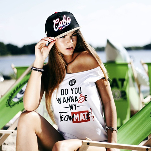 MAT Wear koszulka damska tank top WMNS TeamMATe white