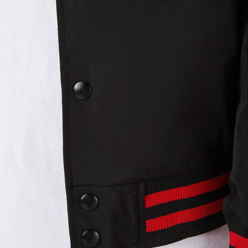 Kurtka męska New Era jacket NBA Wordmark Bomber NBA Chicago Bulls black 