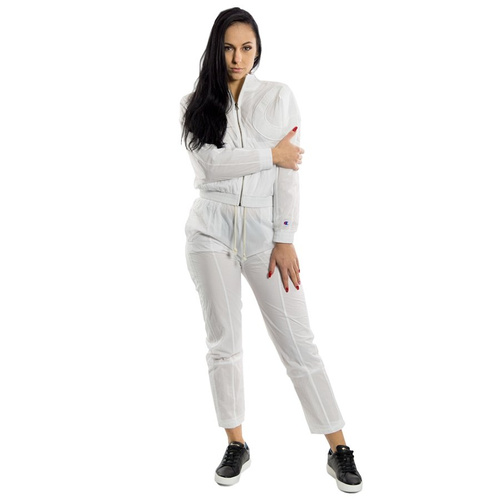 Champion bluza damska Premium Reverse Weave track top Oversized C Logo white (112988/WW001)
