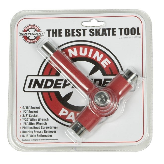 Narzędzie do deskorolki Independent Trucks The Best Skate Tool red