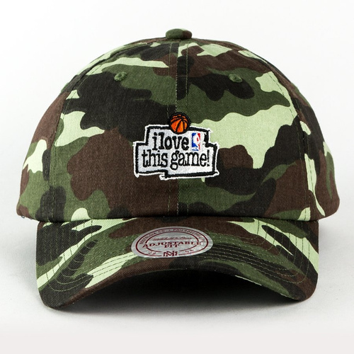Mitchell and Ness strapback I Love This Game Low Pro camo