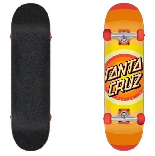 Deskorolka kompletna Santa Cruz Skateboards skateboard Gleam Dot Full orange 8.0" x 31.25"