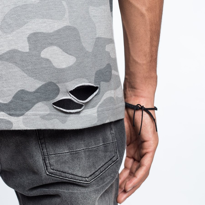 Koszulka męska Cayler and Sons t-shirt BL First Division Tees stone camo / mc