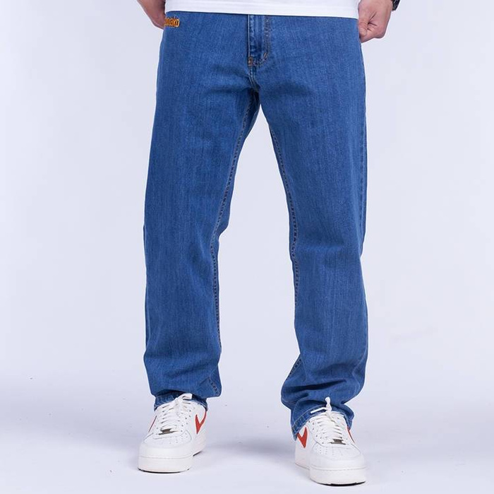 El Polako pants Jeans Classic Front light blue