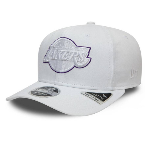 Czapka z daszkiem New Era snapback 9FIFTY NBA Stretch Snap Los Angeles Lakers white