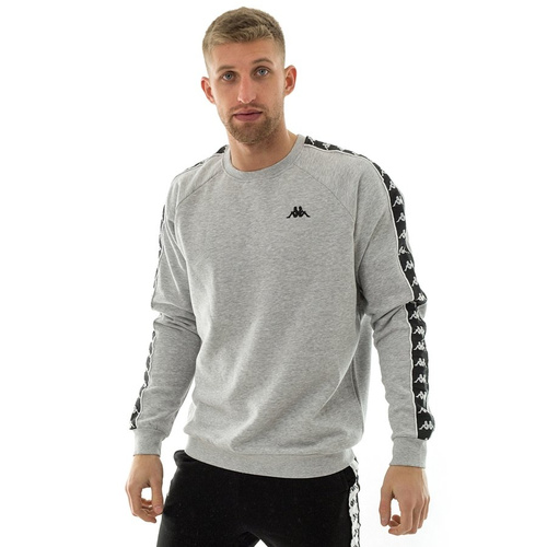 Bluza męska Kappa crewneck Elia grey melange