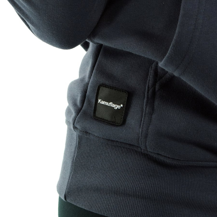 Kamuflage sweatshirt hoodie WMNS Comic graphite