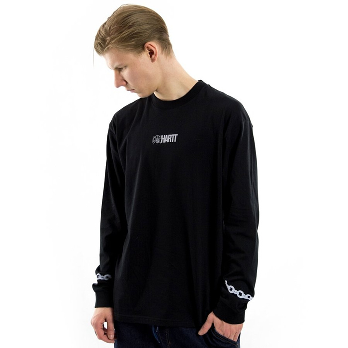 Koszulka męska z długim rękawem Carhartt WIP longsleeve Twisted Truth black