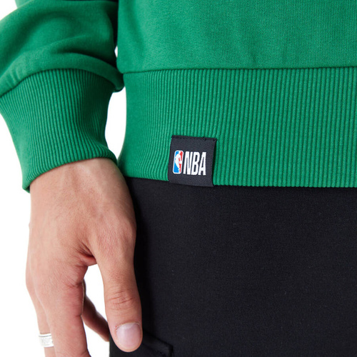 New Era bluza męska Boston Celtics NBA Arch Graphic Green Oversized Crewneck green
