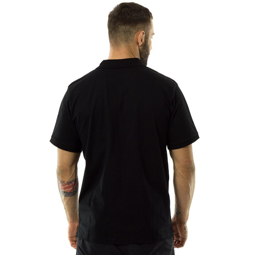 Carhartt WIP koszulka męska Chase Polo black / gold