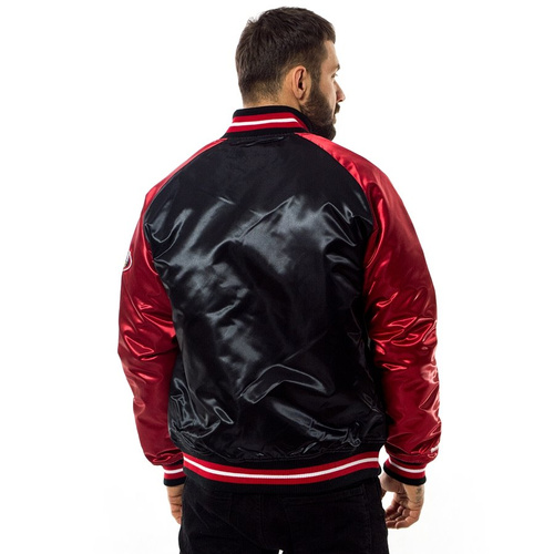 Mitchell and Ness NBA Tough Season Satin Jacket Chicago Bulls