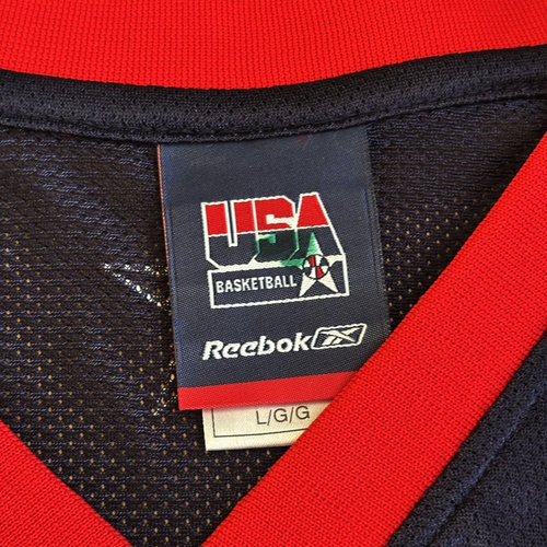 Koszulka koszykarska Reebok Jersey Team USA 2004 Allen Iverson navy - używana 9,5/10