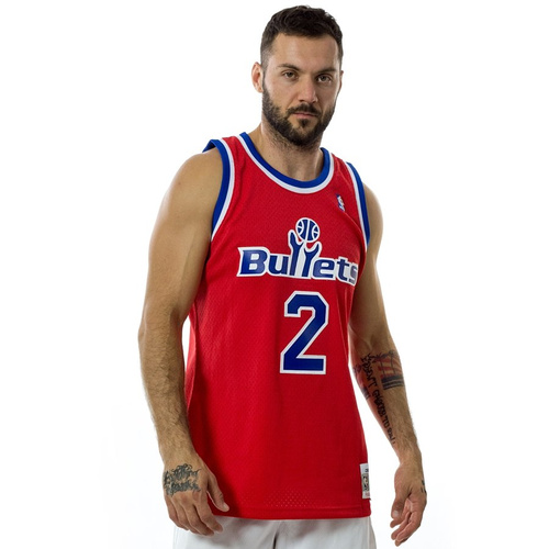 Mitchell and Ness swingman jersey Washington Bullets Chris Webber 1994-95 red