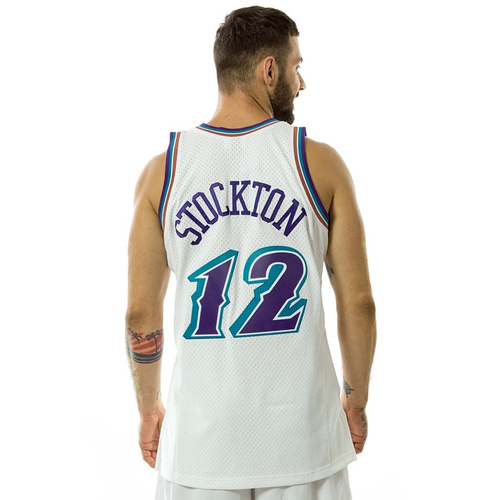 Mitchell and Ness swingman jersey Utah Jazz John Stockton 1996-97 white